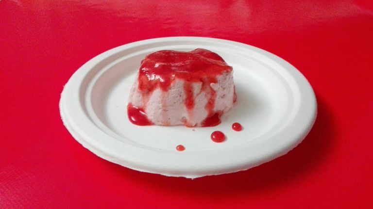mousse di fragole