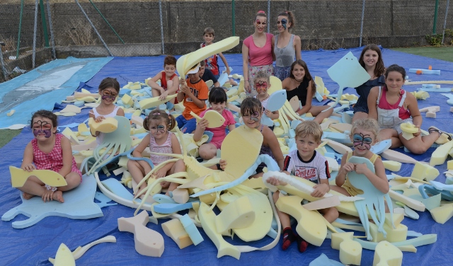 Bimbi in gioco a Vigliano d'Asti