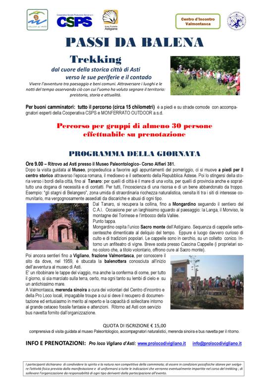 Trekking Passi da balena
